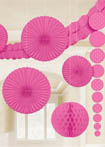 pink baby shower decorations